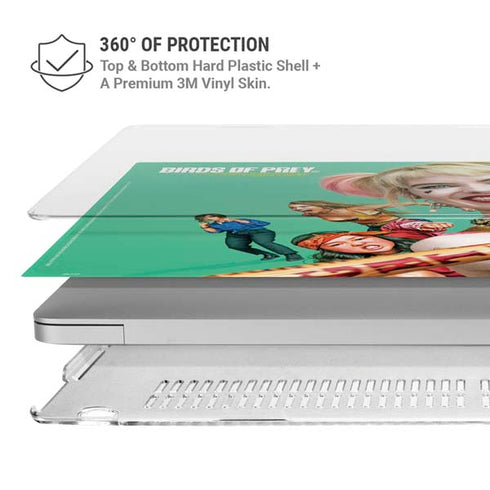 DC Comics Harley Quinn Birds of Prey MacBook Air 15in (2023-2025) Case plus Skin